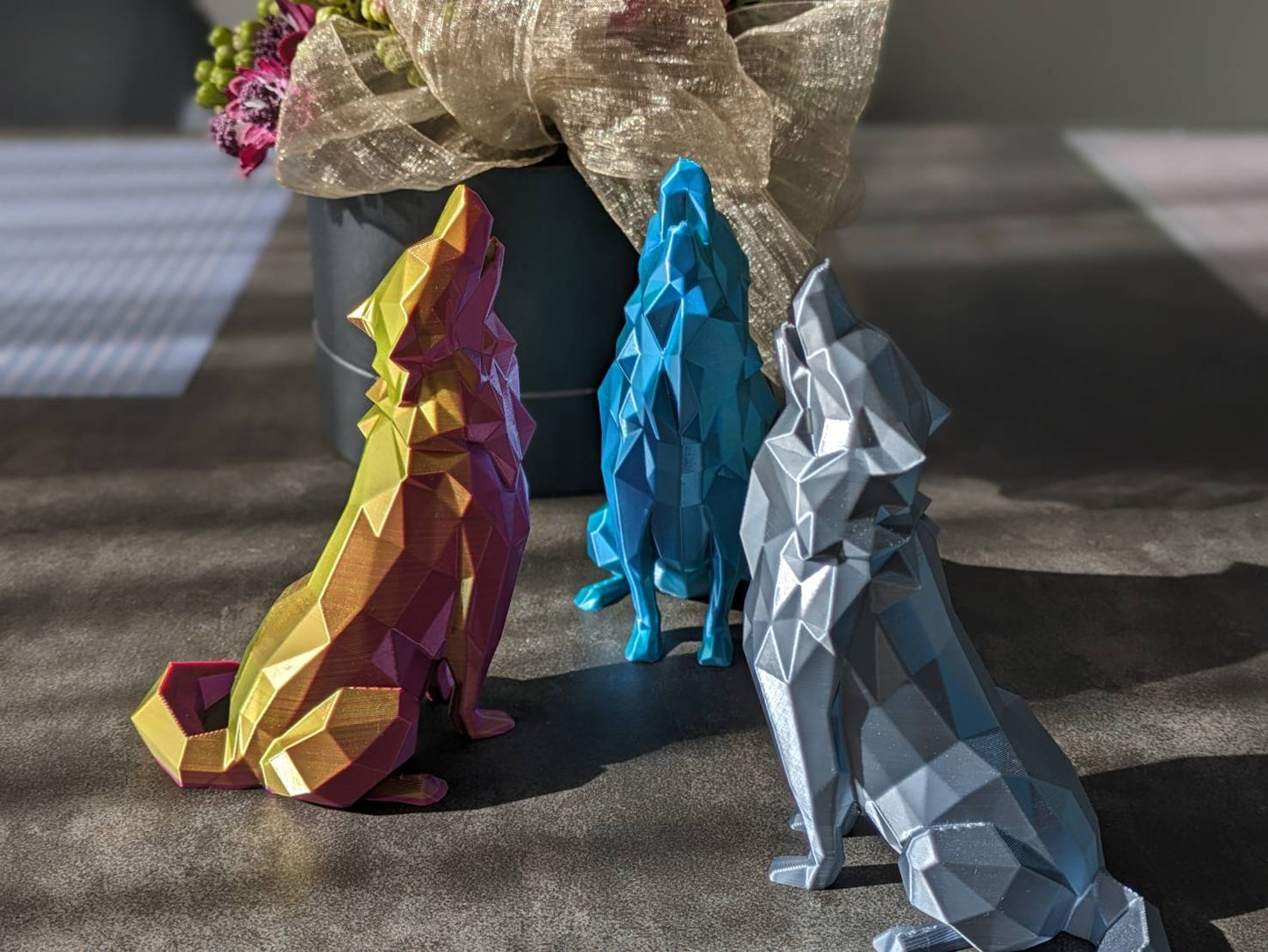 月夜に吠える（全12色×3サイズ）