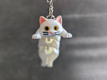 ふりふりにゃんこキーホルダー