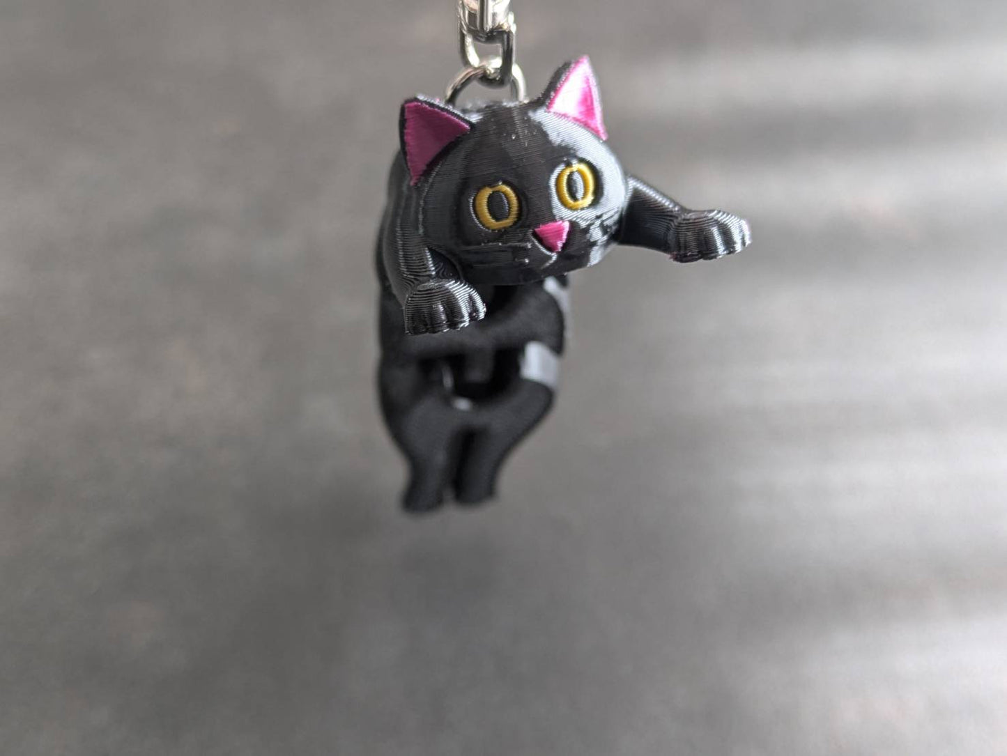 ふりふりにゃんこキーホルダー