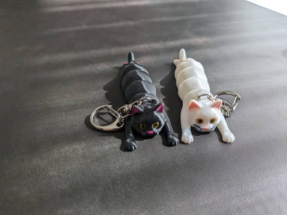 ふりふりにゃんこキーホルダー