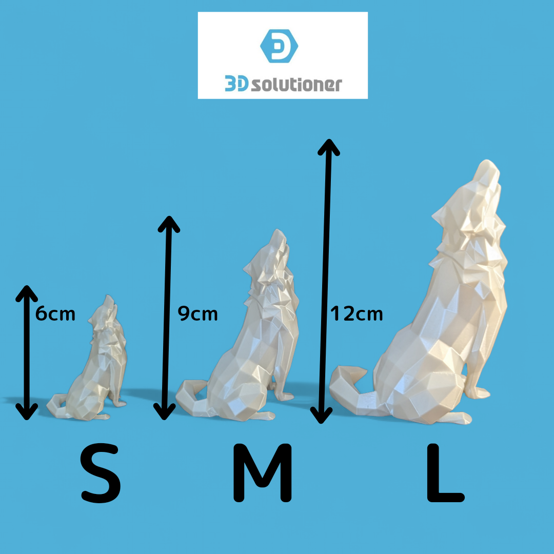 月夜に吠える（全12色×3サイズ）